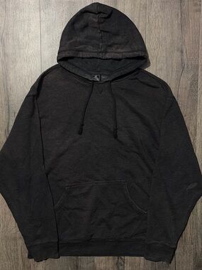 Vintage Foot Locker Faded Black Hoodie